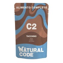 Natural Code C2 Tacchino Gatti Adulti Busta 70g-1