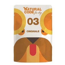 Natural Code 02 Manzo Cani Adulti Busta 300g-1