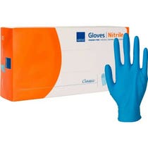 Abena Nitril-Handschuh ohne Puder, blau, Größe XL, 100 Stück-1