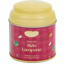 Neavita Bio-Apfel-Himbeer-Aufguss im rosafarbenen Happy Fruits-Glas-7