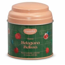 Neavita Granatapfel-Melissen-Aufguss im grünen Happy Fruits-Glas-2