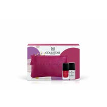 Collistar Cofanetto Puro Smalto 111 Rosso Milano 10ml + Base 3 in 1 Rafforzatore 10ml-2