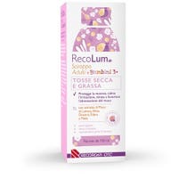 RecoLum Sciroppo Tosse Secca e Grassa 150ml Adulti e Bambini 3+-1