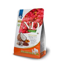 Farmina N&D Dog Medium & Maxi Quinoa Skin & Coat Hering für erwachsene Hunde 7 kg