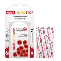 Nova Emostop Blutstillender Tupfer 6 Stück-1