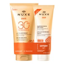 Nuxe Sun Duo Sonnenmilch SPF30 + After Sun Shampoo 150 ml + 100 ml-2