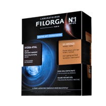 Filorga Duo Serum Box Set Hydra-Hyal Serum 30 ml + UV-Bronze Gesichts-Sonnenschutz SPF50+ 40 ml-1