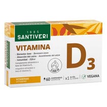 Santiveri Vitamin D3 2000UI Gemüse 60 Tabletten-1