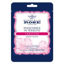 Beruhigende Stoff-Gesichtsmaske mit Rosenwasser, 1 Stück-1
