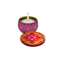 Colors Summer Duftkerze Zedernholz 120g-1