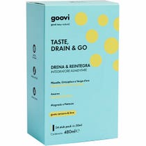 Goovi Taste Drain & Go Entwässerung von Ingwer und Limette, 24 Stück-1