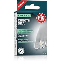 Pic Solution Kleine Blasenpflaster für Finger, 6 Stück, 18 x 61 mm-1