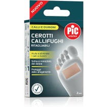 Pic Solution Zuschneidbare Callifugalpflaster mit Salicylsäure, 2 Stück, 6 x 4 cm-1
