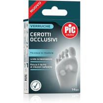 Pic Solution Okklusivpflaster zur Behandlung von Warzen, Mischpackung 16 Stück-1
