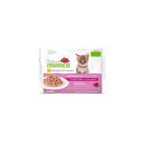 Natural Trainer Kitten & Young Chicken Chunks in Sauce für Kätzchen 4x85g-1