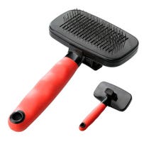 Ferplast GRO 5955 Scherbürste für mittel- und langhaarige Hunde und Katzen