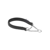 Ferplast Daytona CSS Semi-Choke-Halsband, weiche Nylonpolsterung, schwarz, für Hunde CSS20/55-1