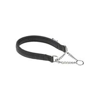 Ferplast Daytona CSS Semi-Choke-Halsband, weiche Nylonpolsterung, schwarz, für Hunde CSS25/65-1