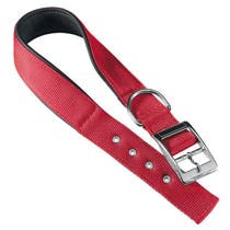 Ferplast Daytona C Nylonhalsband mit weicher roter Polsterung für Hunde C25/53