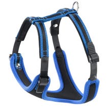Ferplast Ergocomfort P Ergonomisches Geschirr, Größe L, Blau