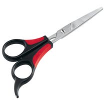 Ferplast GRO 5988 Schere mit glatten Klingen für kurz-, mittel- und langhaarige Hunde-1
