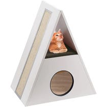 Ferplast Merlin Holzmöbel für Katzen mit Kratzbaum-1
