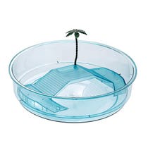 Ferplast Oasi Azzurra Kunststoffschale für kleine Schildkröten-1