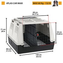 Ferplast Atlas Car Autotransporter für Hunde in Maxigröße-1