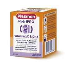 Plasmon Nutripro Vitamin D und DHA Nahrungsergänzungsmittel 8,5 ml-1