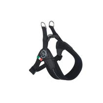 Tre Ponti Easy Fit Geschirr mit verstellbarem Gurt aus schwarzem Netz für Hunde 6/7 kg, Größe 3-1