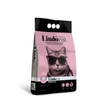 Lindocat Prestige White klumpende Katzenstreu mit Talkum-Duft, 10 l-1