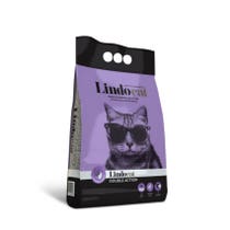 Lindocat Double Action Weiße klumpende Katzenstreu mit Lavendelduft, 5 l-1