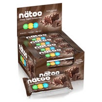 Natoo Crispy Vegan Protein Bar Double Chocolate 16x50g-1