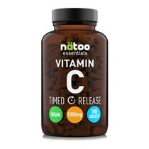 Natoo Essentials Vitamin C Tabs mit zeitgesteuerter Freisetzung, 180 Tabletten-1