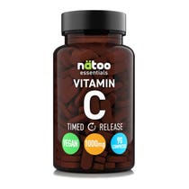 Natoo Essentials Vitamin C Tabs mit zeitgesteuerter Freisetzung, 90 Tabletten-1