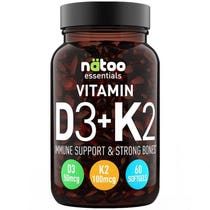 Natoo Essentials Vitamin D3 + K2 60 Kapseln-1