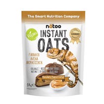 Natoo Instant Oats Flavoured Oatmeal Chocolate Peanut Flavor 1kg-1