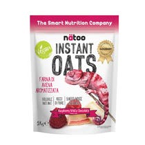 Natoo Instant Oats Flavoured Oatmeal Raspberry White Chocolate Flavor 1kg-1