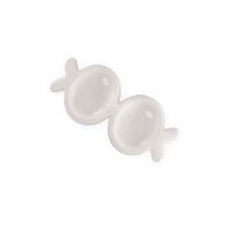 United Pets Fish Kiss Futter- und Wassernapf für Katzen, Farbe Weiß-1