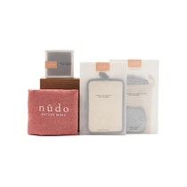Nudo Kit Skin Essentials Dischetti Struccanti + Spugna + Guanto Esfoliante + Shopper In Cotone-0