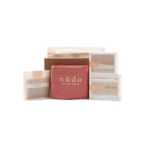 Nudo Kit Bamboo Essentials Cotton Fioc + Spazzolino Denti + Pettine + Spazzola Unghie + Shopper In Cotone-0