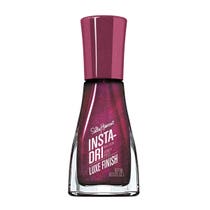 Sally Hansen Insta-Dri Nagellack, extra schnell trocknend, Luxe Finish 66 The Queens Velvet-1