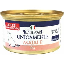 Unipro Only Schweinefleisch-Nassfutter für ausgewachsene Katzen, 85-g-Glas-2