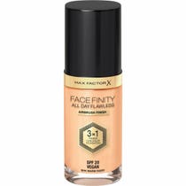 Max Factor Foundation Facefinity All Day Flawless 3in1 44 Warm Ivory 30 ml-3