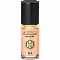 Max Factor Foundation Facefinity All Day Flawless 3in1 45 Warm Almond 30 ml-4