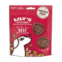 Lily's Kitchen Die besten Rindfleisch-Mini-Burger-Snacks für Hunde, 70 g