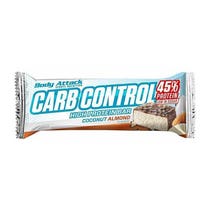 Newtritions Body Attack Carb Control Bar Proteinriegel mit Kokos- und Mandelgeschmack, 100 g-1