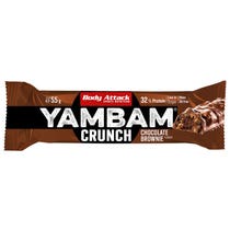 Newtritions Body Attack YamBam Riegel Crunch Schokoladen- und Brownie-Geschmack 55 g-1