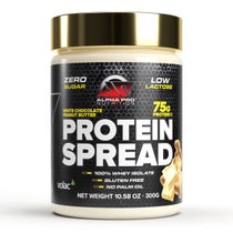 Alpha Pro Nutrition Proteinaufstrich, weiße Erdnussbutter, 300 g-1