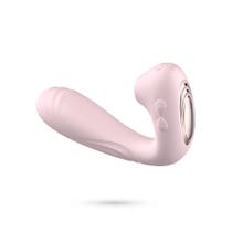 Crushous Pookie Klitorisstimulator mit rosafarbener Fernbedienung-1